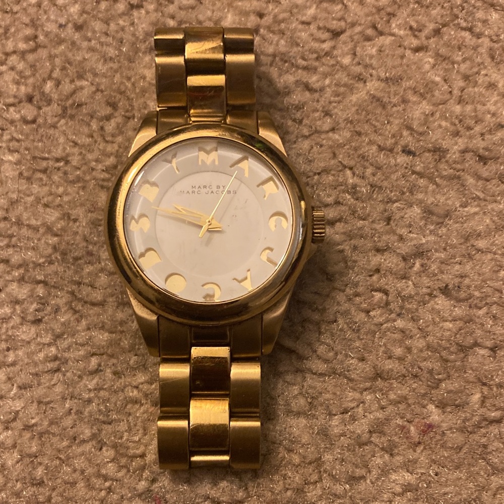 Marc by Marc Jacobs Gold-Tone Watch